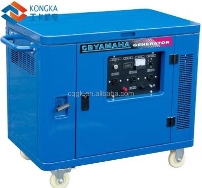 China Small Maintenance 380v 6kw 8kva KKBG-6GG Biogas Generator Set for sale