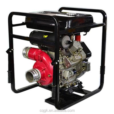 China Automotive Industry Water Pumping Machine 18hp 2 Cylinder Iron Pump 4 Inch Water Pumps for sale