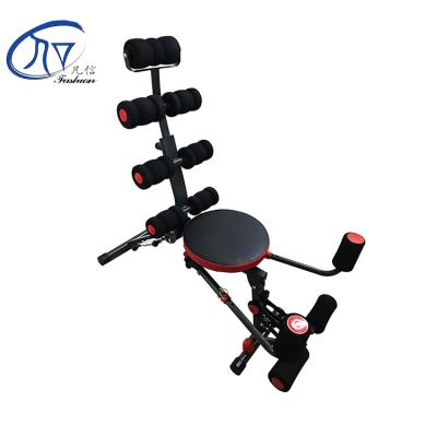 China 130kg Multi Gym 6 In 1 Chest Home Exercise Abdominal Equipments for sale