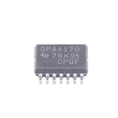 China Texas Instruments OPA4170AIPWR Elektronische Komponenten Chip Smd Dip Transistoren integrierte Schaltungen TI-OPA4170AIPWR zu verkaufen