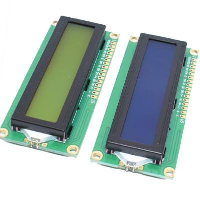 China 5V 16x2 LCD Modul 1602 Blau Gelb Grün 1602 LCD Bildschirm Weiß Code LCD Modul 1602 LCD 1602 LCD1602 zu verkaufen