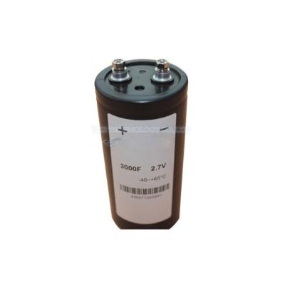 China 50*130mm super farah capacitor 2.7V 3000F super capacitor for sale