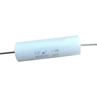 Cina 0.01UF 8000V DC Ultra-Alta tensione Condensatore a pellicola tensione di riserva Condensatore 8000V 50*16MM Condensatore ad alta frequenza in vendita