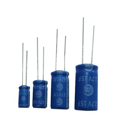 China Supercapacitor para 2.7V 1F 1.5F 2F 3F 3.3F 5F 7F 10F 15F Serviço OEM em estoque à venda