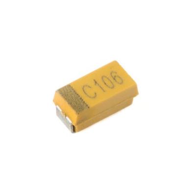 China SMD C106 3216 10uf 16V 1206 Capacitor de Tântalo CA45-A-16V-10uF-K à venda