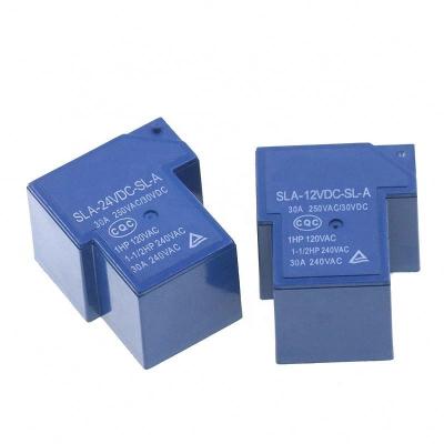 中国 SLA-24VDC-SL-A SLA-24VDC 12V 24V 30A 4Pin T90 電源リレー 販売のため