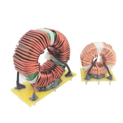 China toroidal ferrite core choke coil inductor through hole common mode choke inductor coil for sale