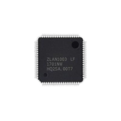 Chine W5500 ZLAN1003 QFP Série industrielle vers Ethernet UART à puce unique vers TCP/IP TTL IOT Serveur série MCU puces IC à vendre