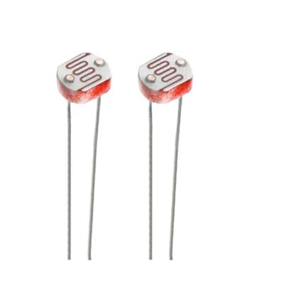 China 5mm LDR GL5528 CDS Photocell Light Dependent Resistor Sensor Photoresistor For Street Light for sale