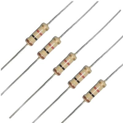 China 1/4W Power Carbon Film Resistors Verscheiden kit 1 ohm~ 10M ohm Weerstand 5% Tolerantie Resistor Pack Te koop