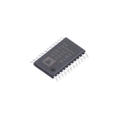 China New Genuine Electronics AD5722RBREZ-REEL7 Potentiometer Resistor Capacitor Monitor Memory One-Stop IC Accessories for sale