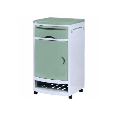 China Popular Hot Selling Mobile ABS Hospital Patient Room Medical Cabinet With Casters for sale