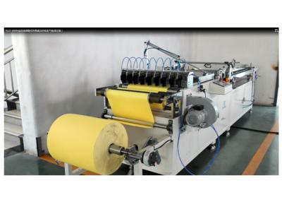 China 600mm Rotary Filter Paper Pleating Machine Full Auto Pre Heating for sale