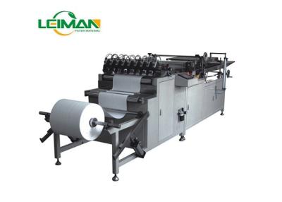 China 35m/Min Embossing Paper Folding Machine Max Width 600mm for sale