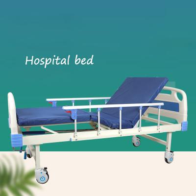 China Metal Hospital Bed Accessories Hospital Beds Medical Manual Multi Function Bed for sale