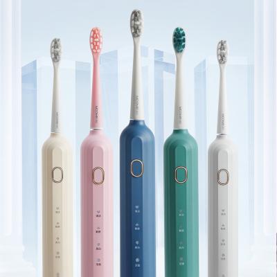 China Electric Toothbrush 4 Cleaning Modes Multi-speed Adjustment Whitening Ultrasonic Electric Toothbrush for sale