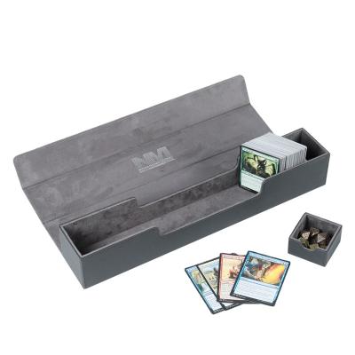 China Dongguan handmade Bowen producing Flip'ne Tray Mat Case to Protect your playmats and die cut MTG box for sale