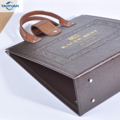 China China factory direct eco-friendly leather binder cover custom sample fabric for sale