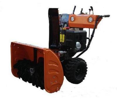 China Hotels Hand Start Self Propelled Road Sweeper Throw Snow Machine Snow Plow for sale