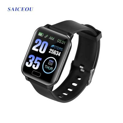 China Latest Wifi Round Color Screen 1.3 Inch Large Display Blood Pressure Healthy Heart Rate Sports Touch Screen Smart Watch for sale