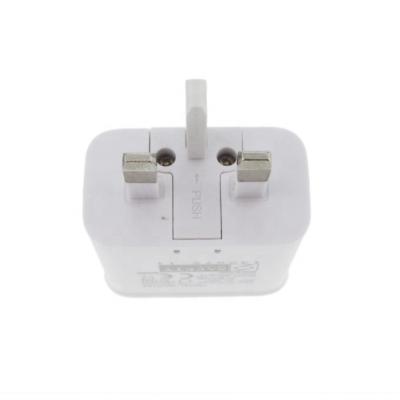 China Durable UK 3usb Mobile Phone Charger Plastic Usb Mobile Phone Charging Station for sale