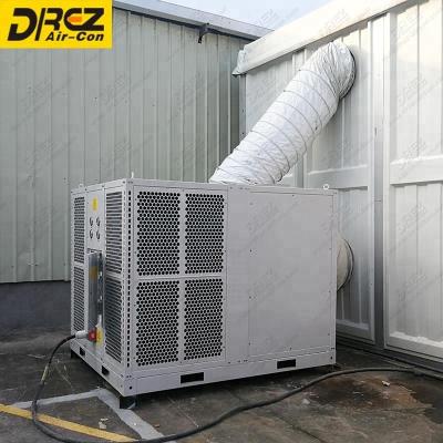 China Army Tent / Warehouse / 20ton Package Industrial Cooling Unit Air Conditioners With Horizontal Ducts AC 25hp For Commercial Tent for sale