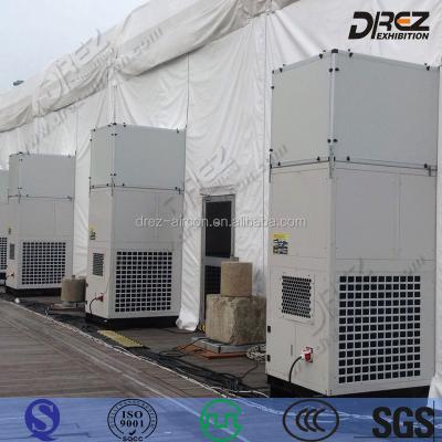 China Event Tent Warehouse Factory Hospital Supermarket Explosion Proof 12 Ton Ducted Air Conditioning System For Outdoor Exhibition Industrial Tent for sale