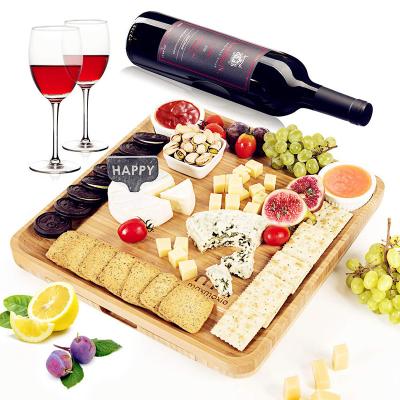 China Chopper Chopper Sustainable Acacia Marble Foldable Cutting Board for sale