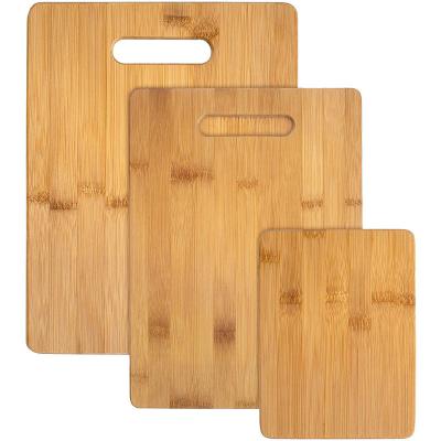 China Wholesale Customizable Acacia Bamboo Wooden Large Bamboo Cutting Board For Kitchen for sale