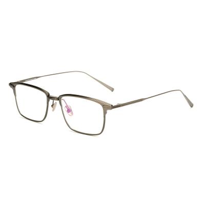 China For reading glass Shenzhen factory spot new glasses frame pure titanium glass frame myopia ultra light frame for sale