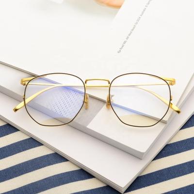 China For Reading Glass Shenzhen Factory Spot Glasses Frame Pure Titanium Ultra Light Glasses Frame Optical Frame for sale