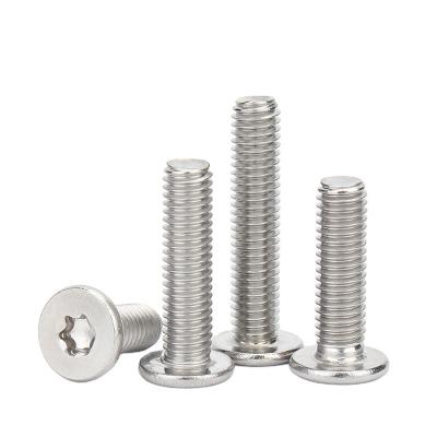 China Cm Flat Thin Flat Head M3M4M5M6M8 Screw Stainless Steel for sale