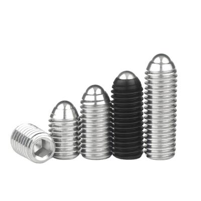 China For Automobiles Wave Ball Setting Bead 304 Stainless Steel Screw Steel Ball Tightening Spring Ball Plunger M3 M6 M8 M16 for sale