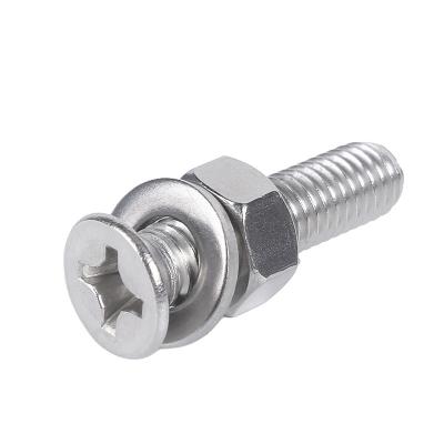 China Pan 304 Stainless Steel Countersunk Phillips Head Screw For Electronics Product for sale