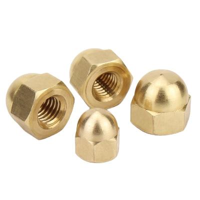 China Anti-theft Pan Copper GB923 Lid-Shape Nut M3-M20 for sale