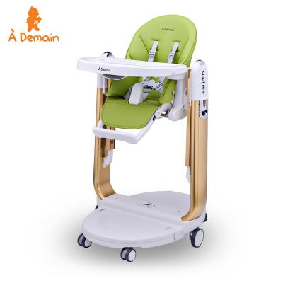 China PP USA Standard Soft Aluminum Baby Umpire Chair Swing With 5 Point Safety Belts for sale