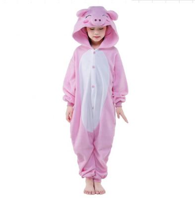 China Pig Thermal Cute Pink Pajamas Kids Animal Christmas Onesie With Good Price Pig Pajamas Cartoon Woman Pajamas Christmas Gift for sale