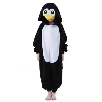 China Custom Wholesale QUICK DRY Onesie Custom Animal Onesie Girls Christmas Penguin Pajamas Kids Pajamas Unicron Costume for sale