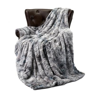 China PASSION Super Soft Cozy Plush and Sherpa Throw Blanket for sale