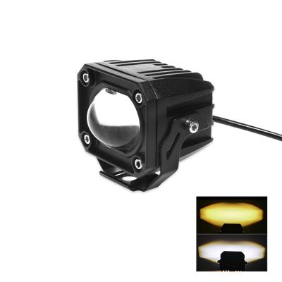 China SPOT LIGHT NEWWIND 30W 12V-80VDC Hi/Low Dual Color Beam Driving Car Mini Led Flood Spot Work Auto Light For Offroad Motorcycle Truck for sale