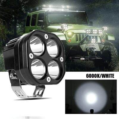 China LED Working Light Waterproof Work Lamps 3Inch 40W Spot Cube LED Working Light Waterproof Work Lamps For Offroad Auto Driving Fog Lights 4X4 Car Truck ATV for sale