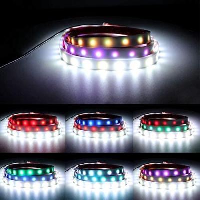 China Wholesale RGB 120cm Led Car Door Lights 48Inch Decor Lamp Collision Safety Universal Opening Strobe Car Opening Warning Universal for sale