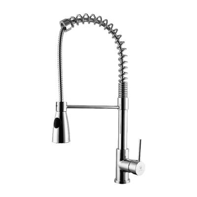 China HIMARK faucets ODM quality thermostatic cupc pull out modern brass single handle sink mixer water faucet UPC pull down spring kitchen faucet for sale