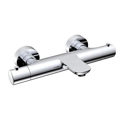 China Without Slide Bar CE Thermostatic Shower and Bath Wall Mounted Mixer Taps HIMARK for Bathroom for sale