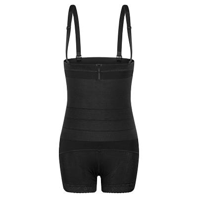 China New Adjustable Hooks Waist Trainer Belt Wrap Compression Full Body Shaper Shapewear Women Belly Fat Control Antibacterial Detachable Jumpsuit for sale