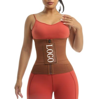 China Antibacterial Private Label Tummy Control Waist Trainer Belt For Man Women Sport Waist Cincher Trimmer Weight Loss Shaper Slimming Belts for sale