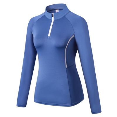 China Latest Design Custom Logo 8 Color Women Breathable Fitness Workout Wear 1 Piece Yoga Long Sleeve Top Tracksuit for sale