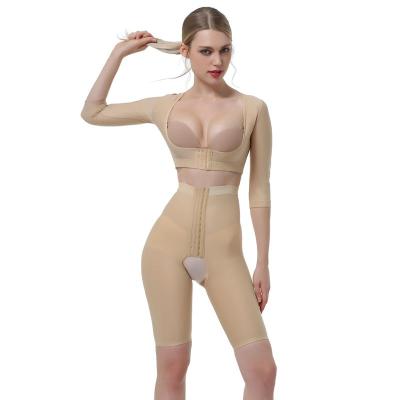 China Medical Good Quality Antibacterial Shapers Arm Slimming Corset Shorts Shapewear Liposuction Surgery Body Compression Shaper Garment For Women for sale