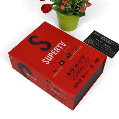 China Recyclable Luxury Custom Folding Wedding Magnetic Paper Box Mobile Phone Beauty Instrument Products Electronic Packaging Closure Gift for sale