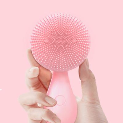 China DEEP CLEANING fine treating high quality and cheap plastic silicone facial deep cleansing brush for cleaning face for sale